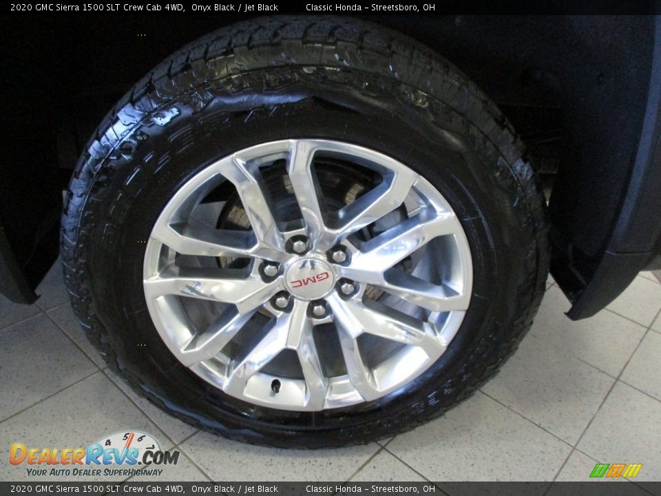 2020 GMC Sierra 1500 SLT Crew Cab 4WD Onyx Black / Jet Black Photo #14