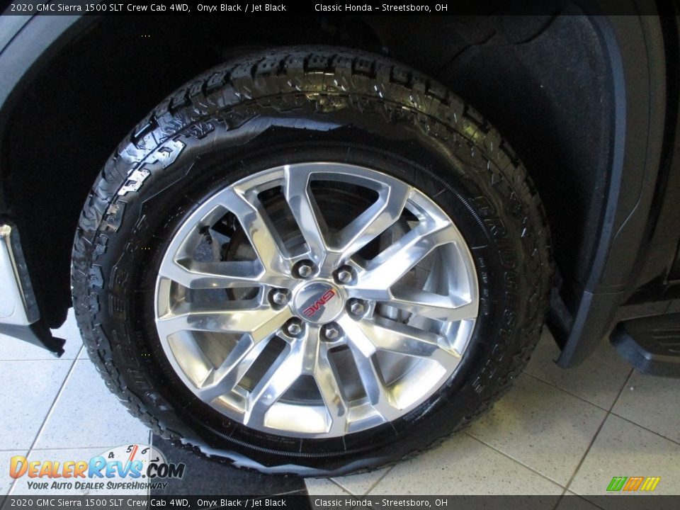 2020 GMC Sierra 1500 SLT Crew Cab 4WD Onyx Black / Jet Black Photo #15
