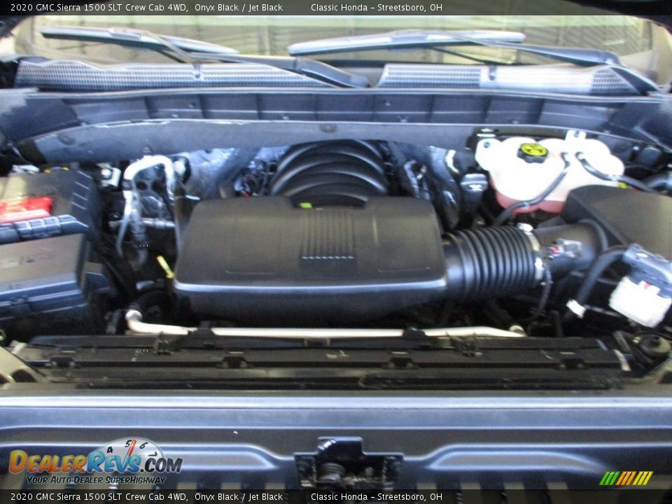 2020 GMC Sierra 1500 SLT Crew Cab 4WD Onyx Black / Jet Black Photo #16