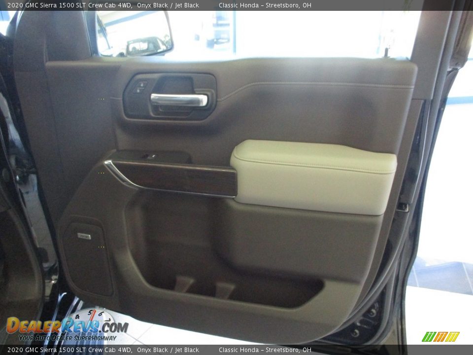 2020 GMC Sierra 1500 SLT Crew Cab 4WD Onyx Black / Jet Black Photo #17