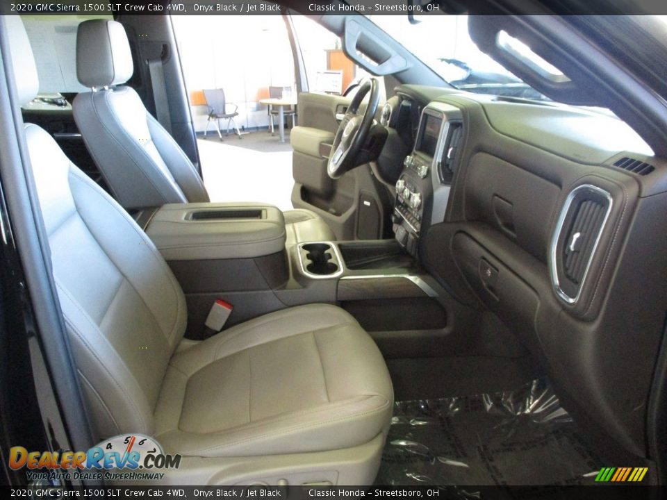 2020 GMC Sierra 1500 SLT Crew Cab 4WD Onyx Black / Jet Black Photo #19