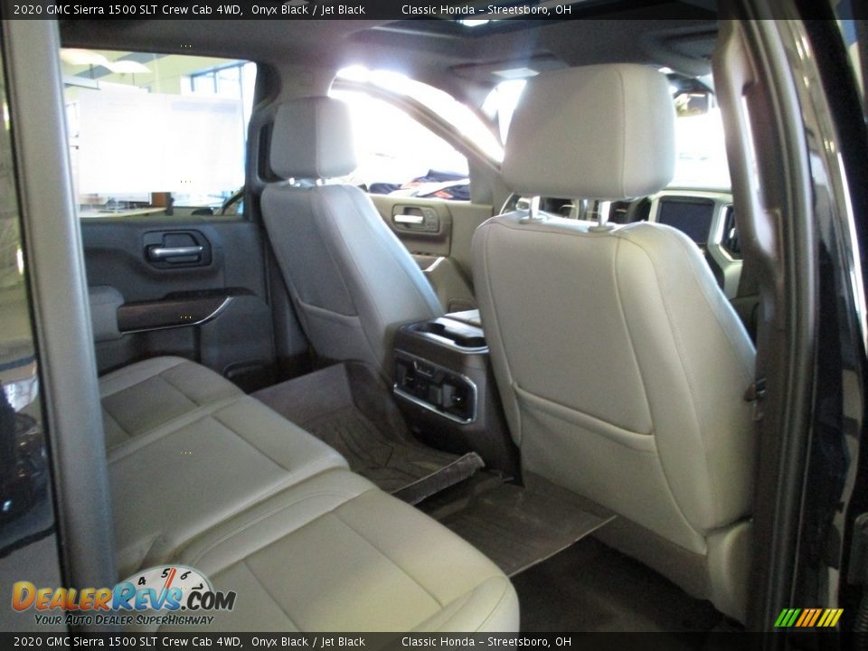 2020 GMC Sierra 1500 SLT Crew Cab 4WD Onyx Black / Jet Black Photo #22