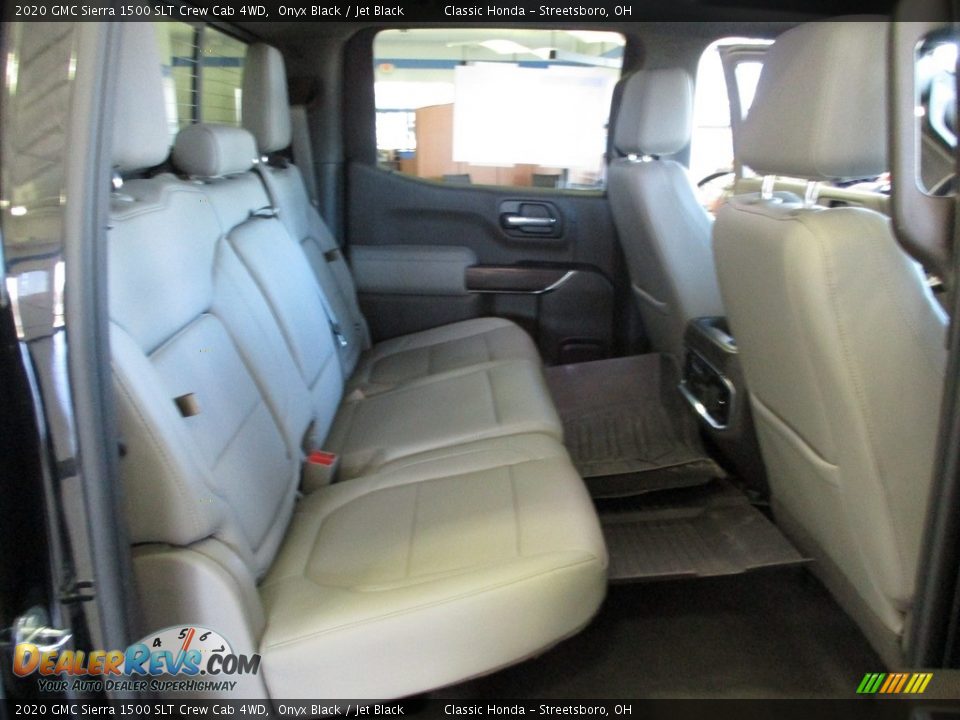 2020 GMC Sierra 1500 SLT Crew Cab 4WD Onyx Black / Jet Black Photo #23