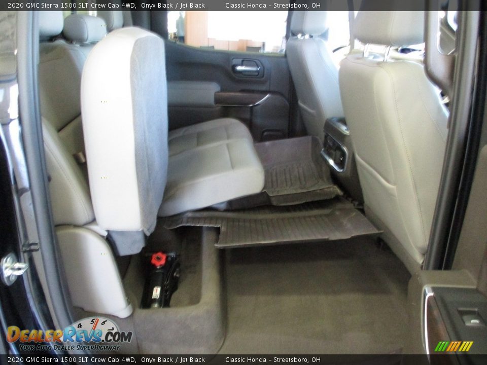 2020 GMC Sierra 1500 SLT Crew Cab 4WD Onyx Black / Jet Black Photo #24