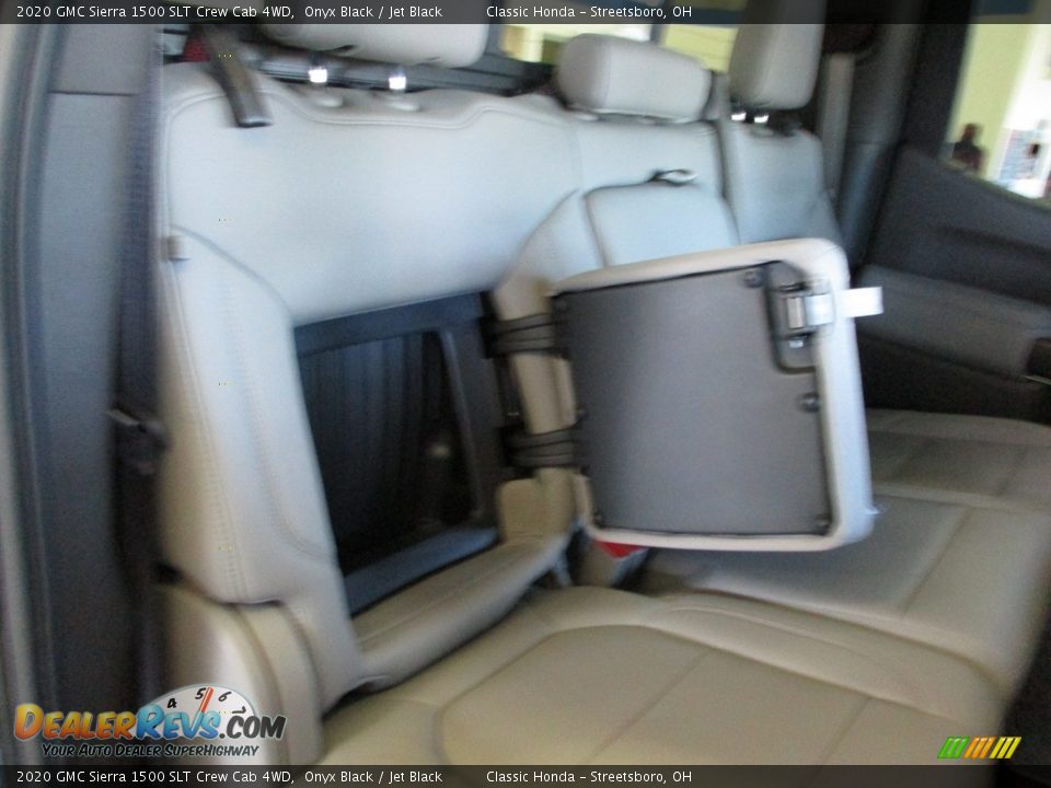 2020 GMC Sierra 1500 SLT Crew Cab 4WD Onyx Black / Jet Black Photo #25
