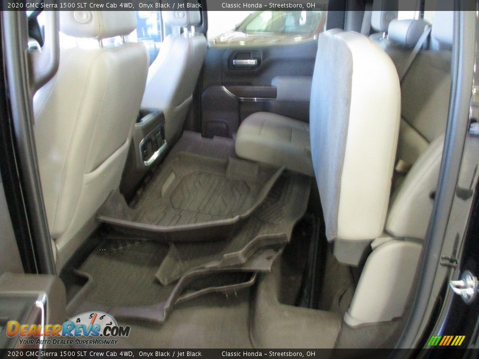 2020 GMC Sierra 1500 SLT Crew Cab 4WD Onyx Black / Jet Black Photo #31