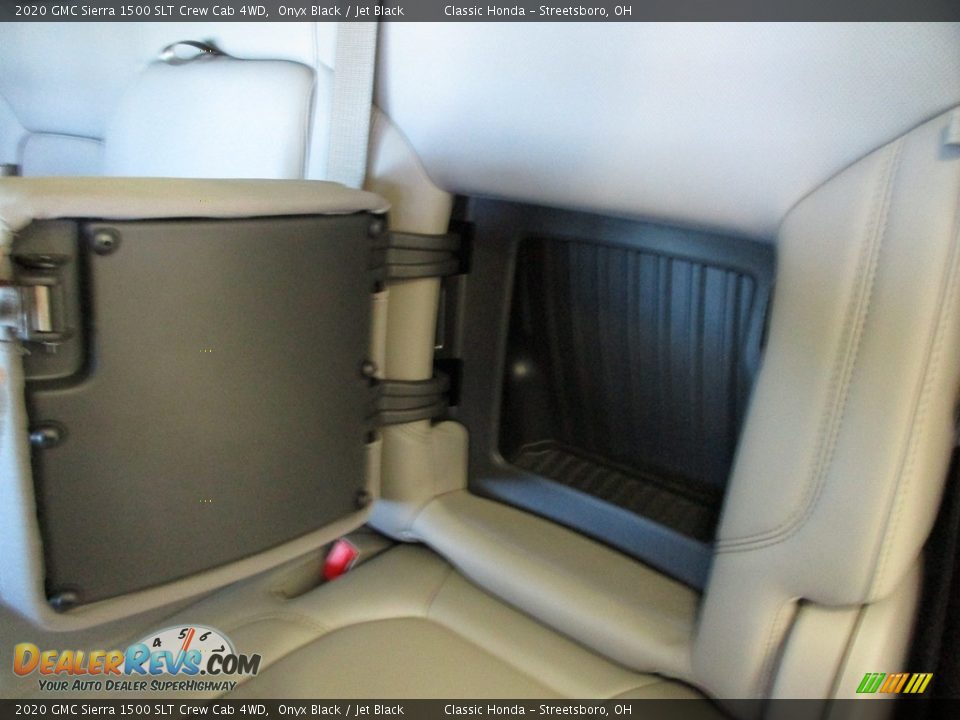 2020 GMC Sierra 1500 SLT Crew Cab 4WD Onyx Black / Jet Black Photo #32