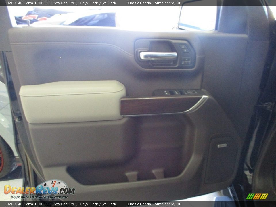 2020 GMC Sierra 1500 SLT Crew Cab 4WD Onyx Black / Jet Black Photo #33