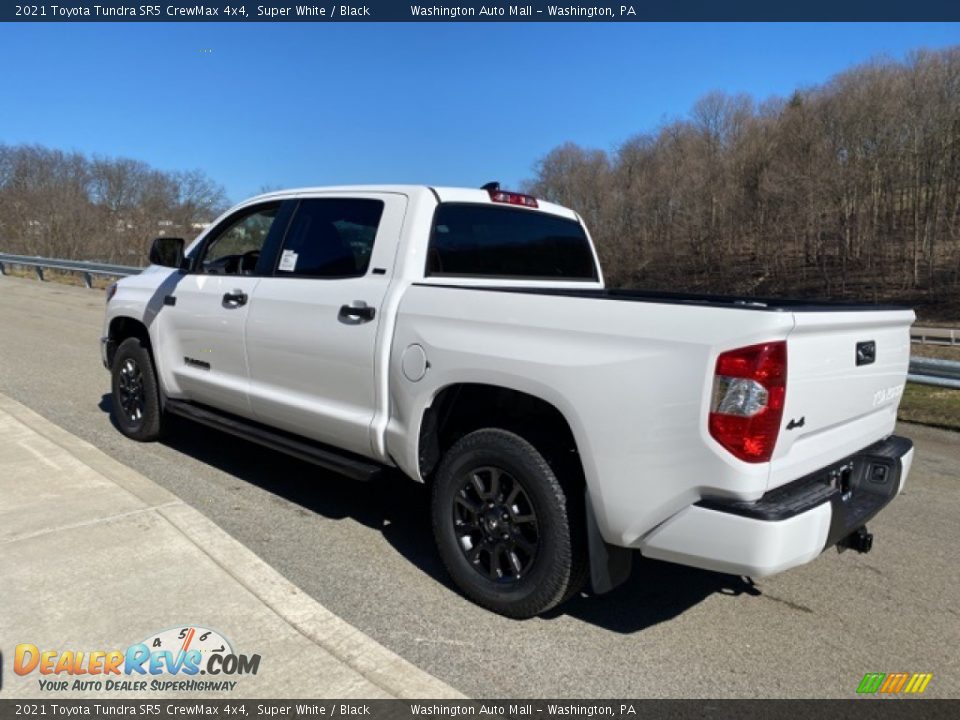 2021 Toyota Tundra SR5 CrewMax 4x4 Super White / Black Photo #2