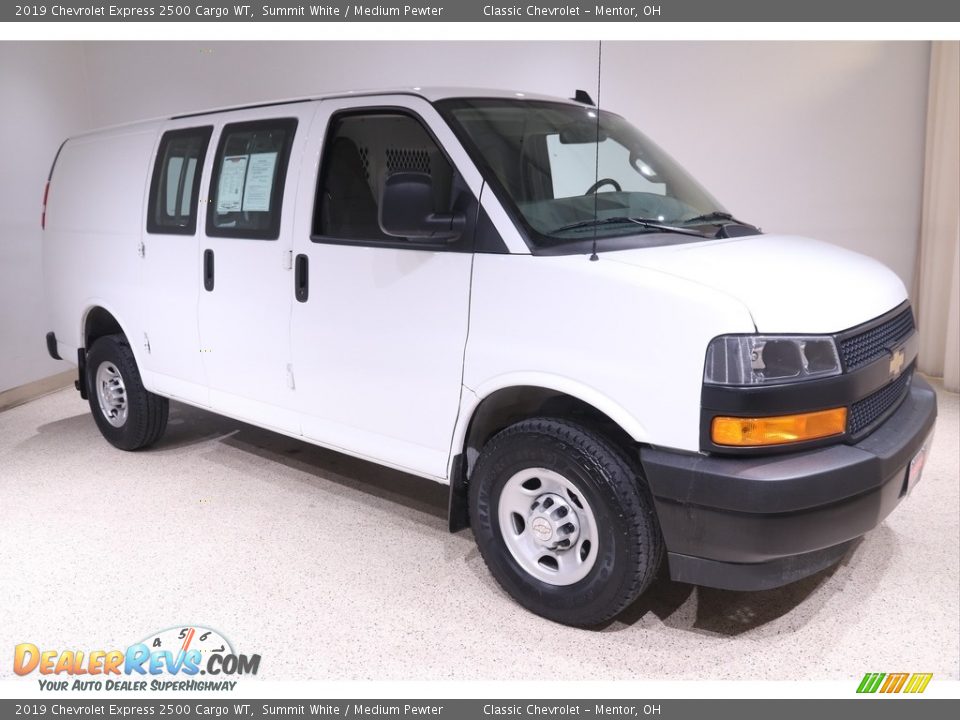 2019 Chevrolet Express 2500 Cargo WT Summit White / Medium Pewter Photo #1