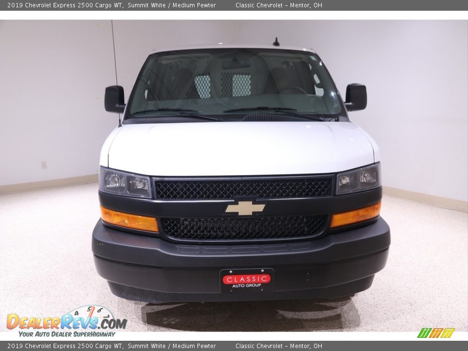 2019 Chevrolet Express 2500 Cargo WT Summit White / Medium Pewter Photo #2