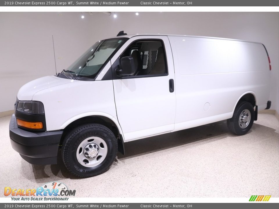 2019 Chevrolet Express 2500 Cargo WT Summit White / Medium Pewter Photo #3