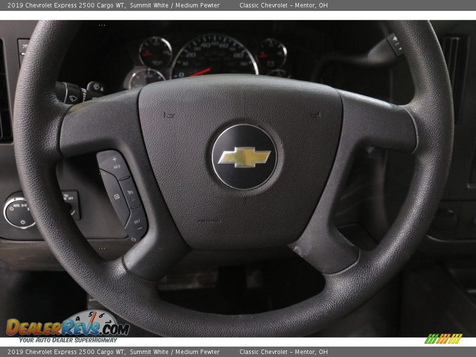 2019 Chevrolet Express 2500 Cargo WT Summit White / Medium Pewter Photo #7