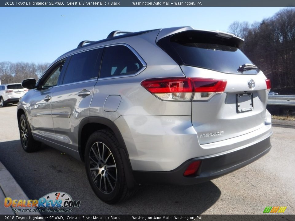 2018 Toyota Highlander SE AWD Celestial Silver Metallic / Black Photo #11