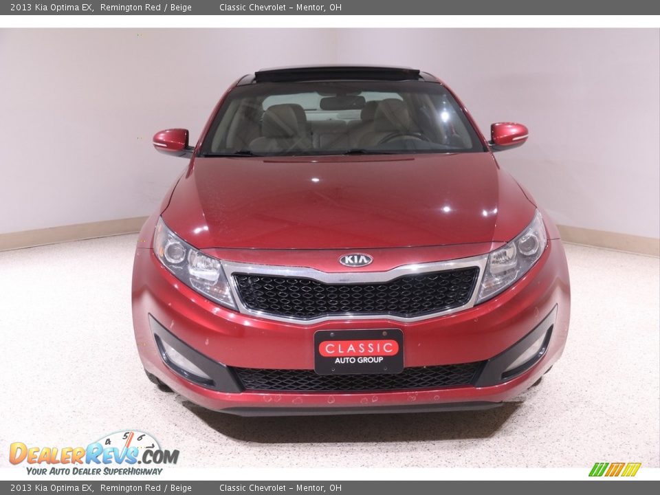 2013 Kia Optima EX Remington Red / Beige Photo #2