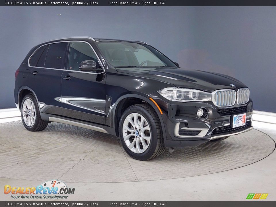 2018 BMW X5 xDrive40e iPerfomance Jet Black / Black Photo #1