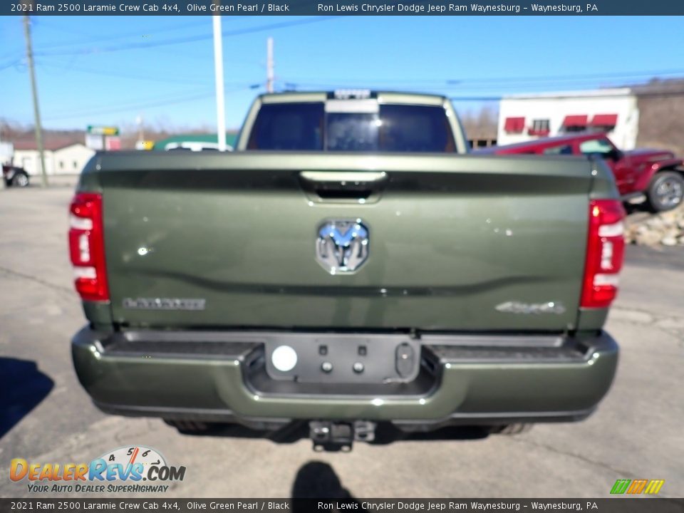 2021 Ram 2500 Laramie Crew Cab 4x4 Olive Green Pearl / Black Photo #5