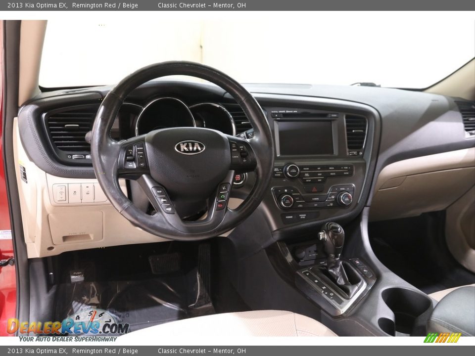 2013 Kia Optima EX Remington Red / Beige Photo #6