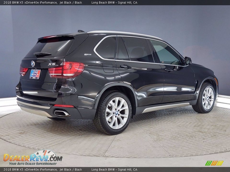 2018 BMW X5 xDrive40e iPerfomance Jet Black / Black Photo #5