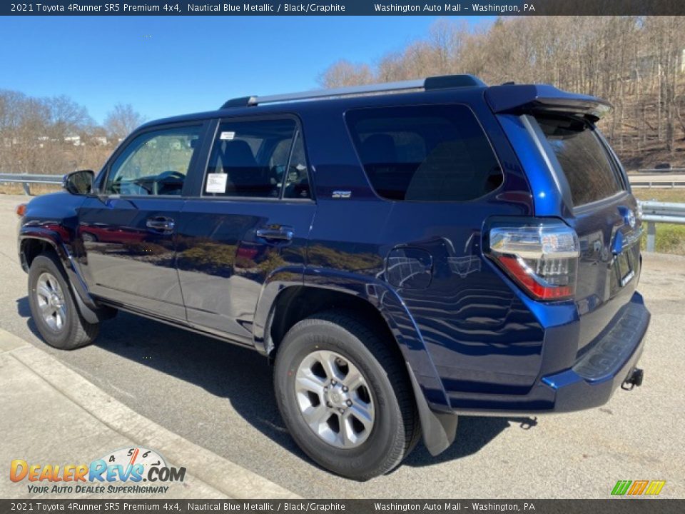 2021 Toyota 4Runner SR5 Premium 4x4 Nautical Blue Metallic / Black/Graphite Photo #2