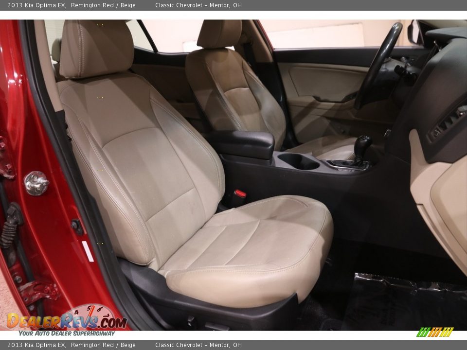 2013 Kia Optima EX Remington Red / Beige Photo #17