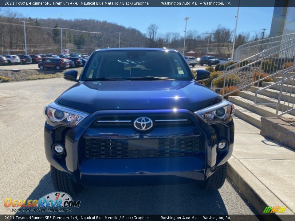 2021 Toyota 4Runner SR5 Premium 4x4 Nautical Blue Metallic / Black/Graphite Photo #12