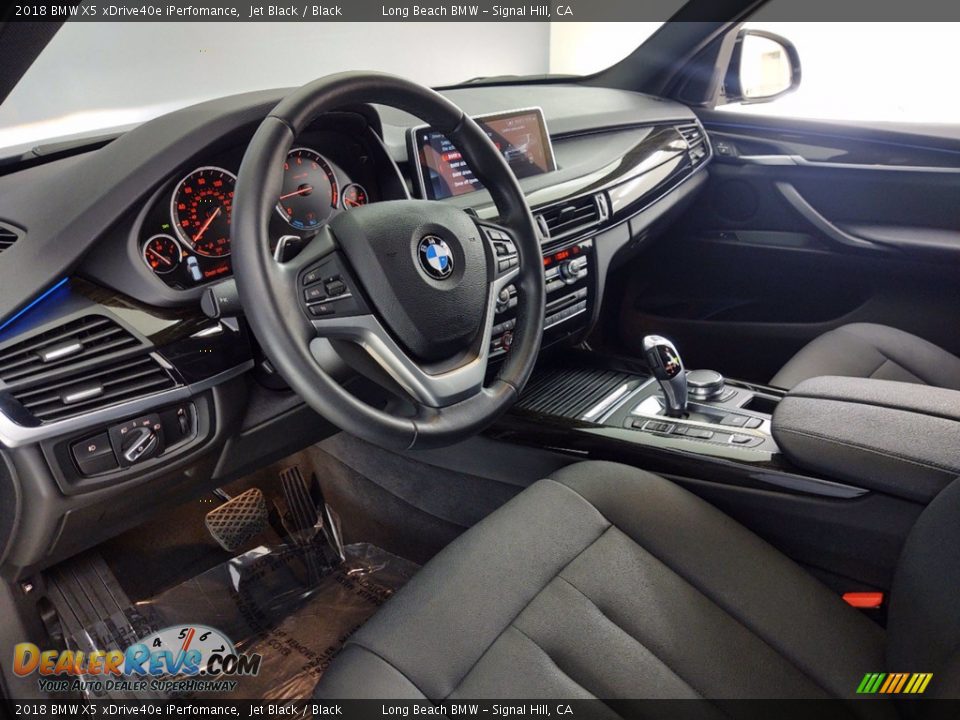 2018 BMW X5 xDrive40e iPerfomance Jet Black / Black Photo #15