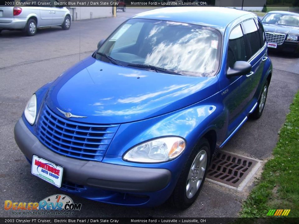 2003 Chrysler PT Cruiser Electric Blue Pearl / Dark Slate Gray Photo #1