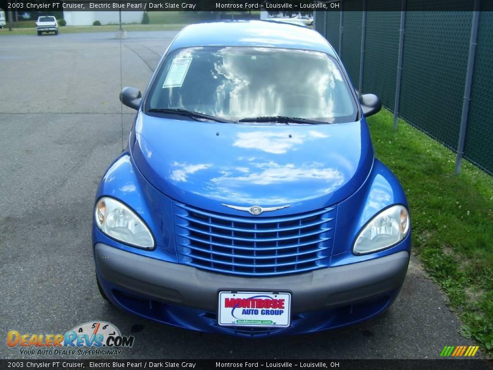 2003 Chrysler PT Cruiser Electric Blue Pearl / Dark Slate Gray Photo #3