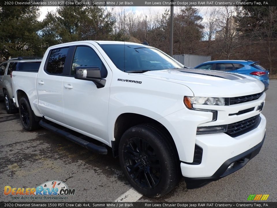 2020 Chevrolet Silverado 1500 RST Crew Cab 4x4 Summit White / Jet Black Photo #2