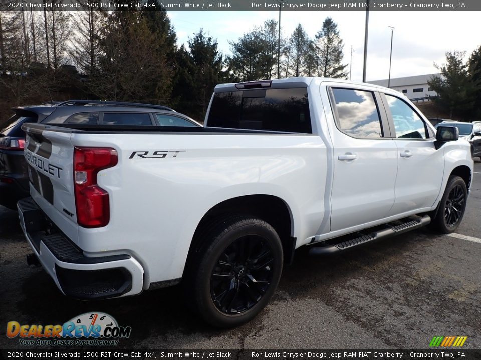 2020 Chevrolet Silverado 1500 RST Crew Cab 4x4 Summit White / Jet Black Photo #3