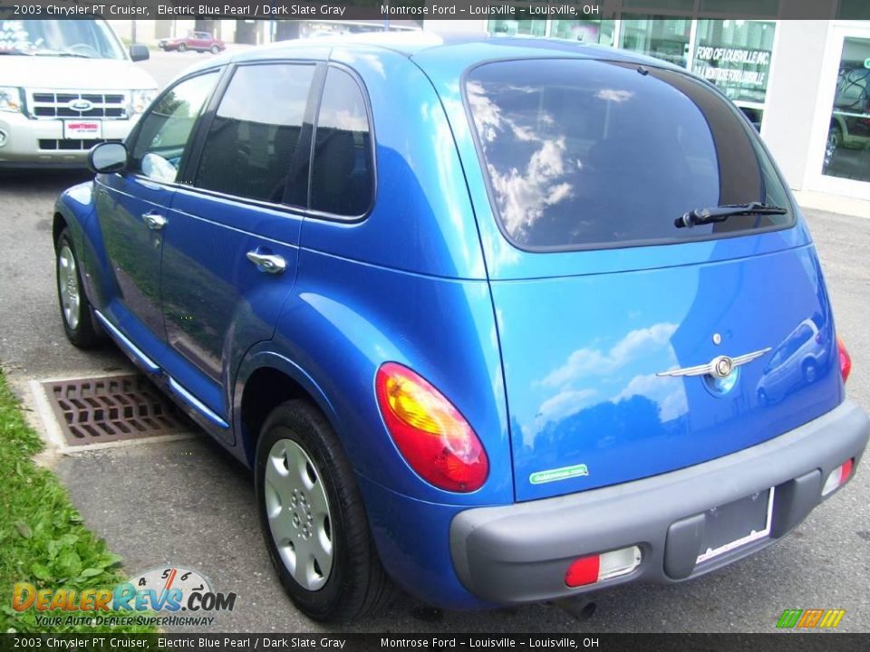 2003 Chrysler PT Cruiser Electric Blue Pearl / Dark Slate Gray Photo #7