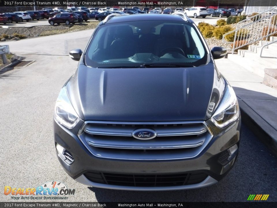 2017 Ford Escape Titanium 4WD Magnetic / Charcoal Black Photo #10