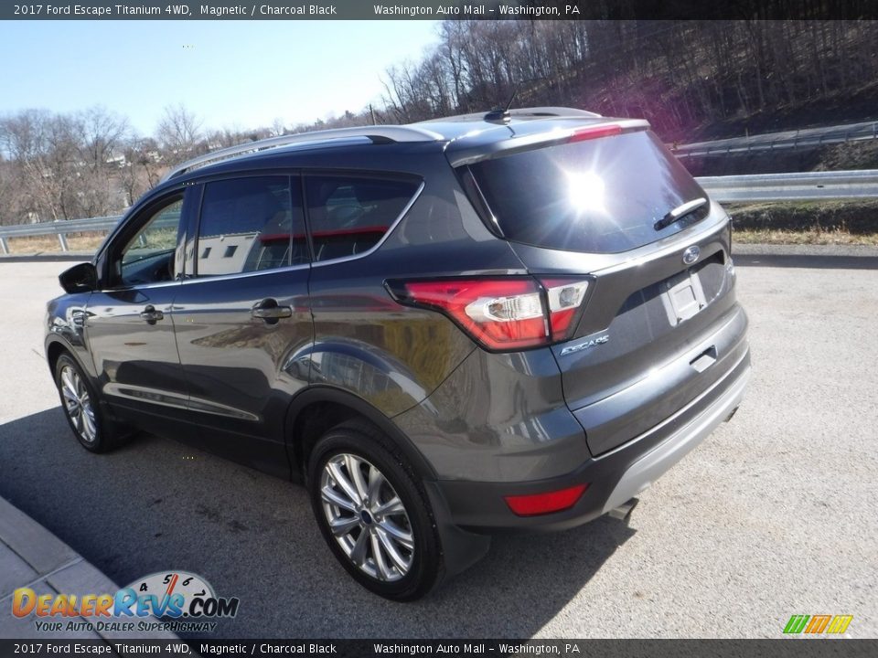 2017 Ford Escape Titanium 4WD Magnetic / Charcoal Black Photo #13