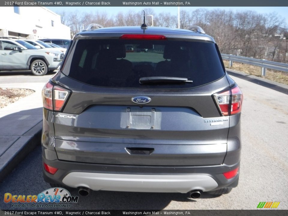 2017 Ford Escape Titanium 4WD Magnetic / Charcoal Black Photo #14