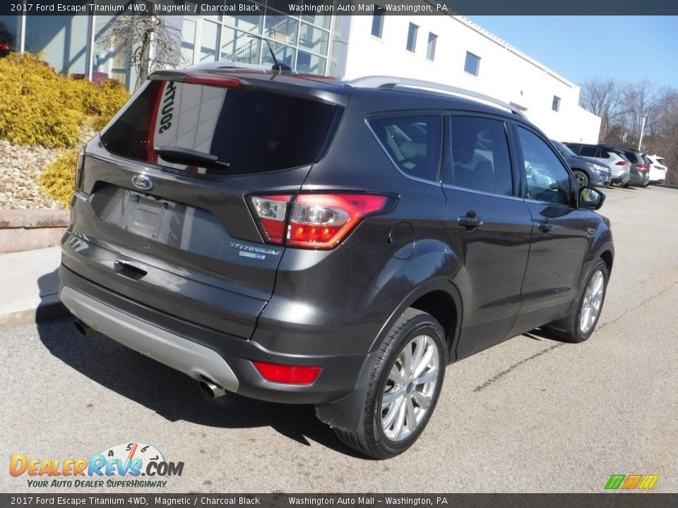 2017 Ford Escape Titanium 4WD Magnetic / Charcoal Black Photo #15