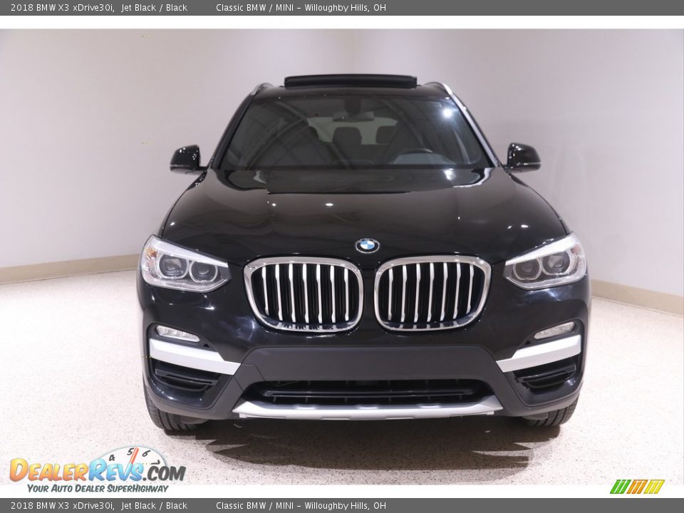 2018 BMW X3 xDrive30i Jet Black / Black Photo #2