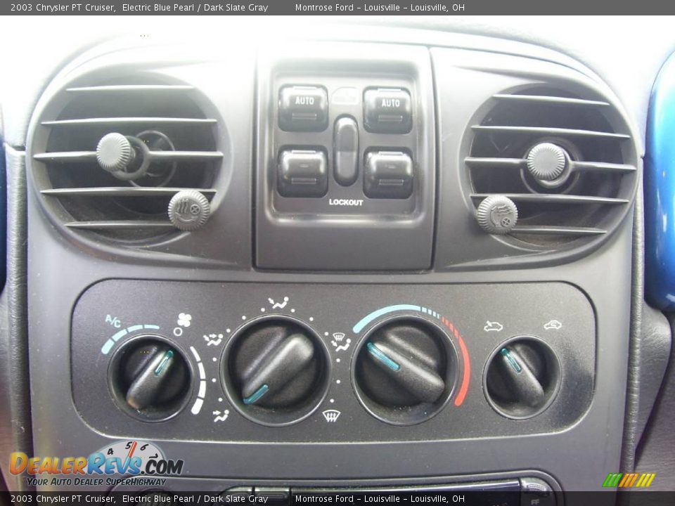 2003 Chrysler PT Cruiser Electric Blue Pearl / Dark Slate Gray Photo #10