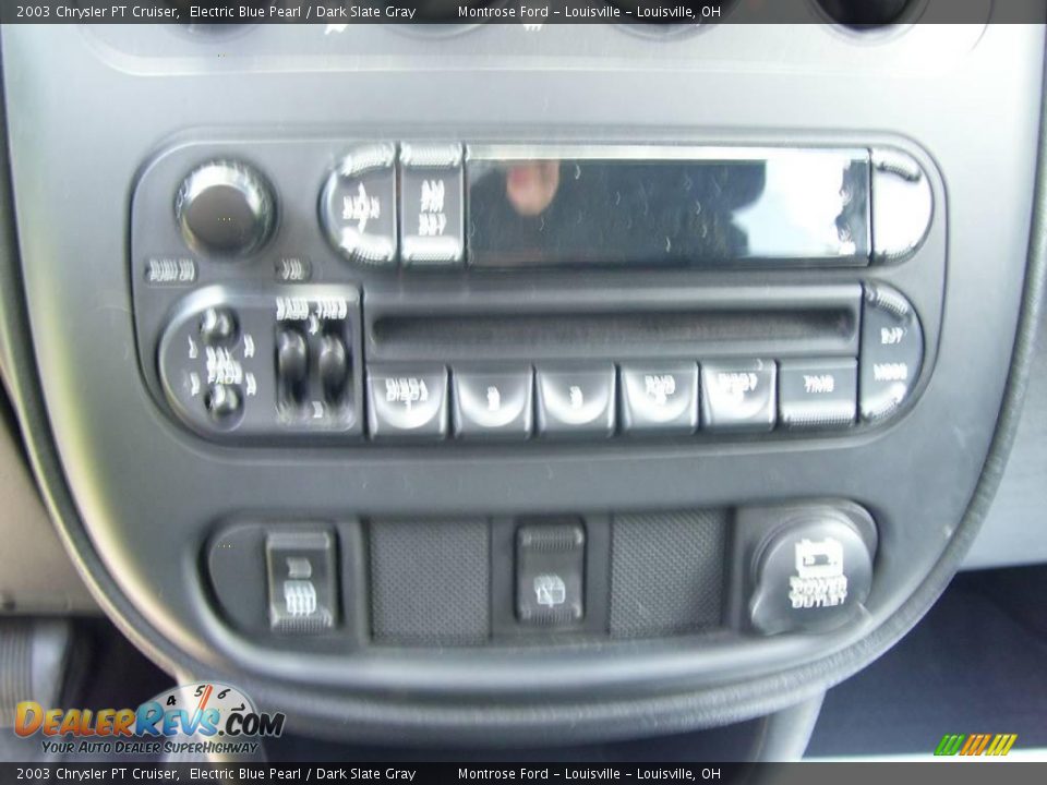 2003 Chrysler PT Cruiser Electric Blue Pearl / Dark Slate Gray Photo #11