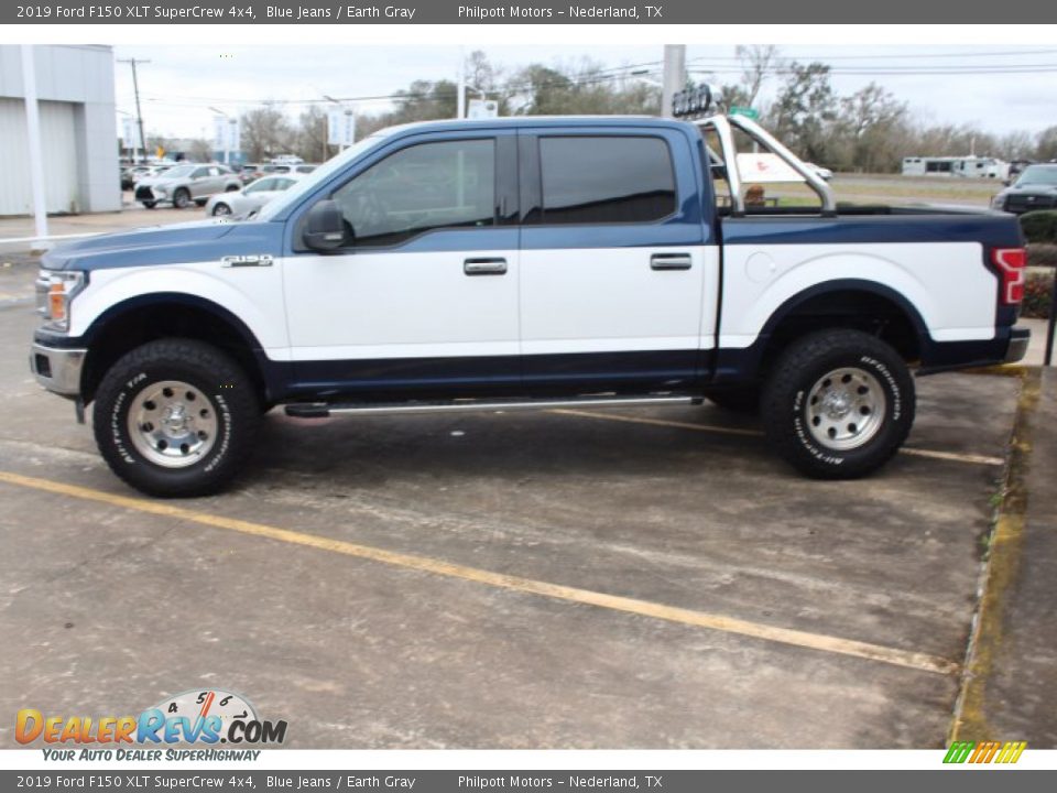 2019 Ford F150 XLT SuperCrew 4x4 Blue Jeans / Earth Gray Photo #5