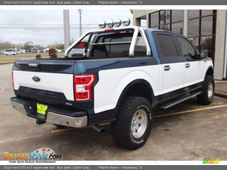 2019 Ford F150 XLT SuperCrew 4x4 Blue Jeans / Earth Gray Photo #9