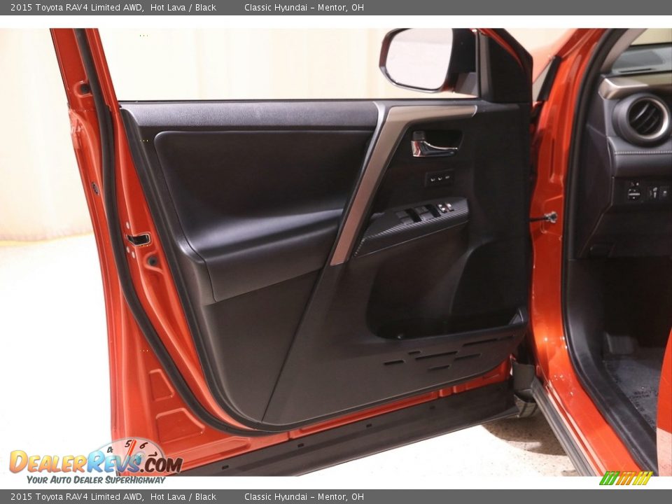 2015 Toyota RAV4 Limited AWD Hot Lava / Black Photo #4