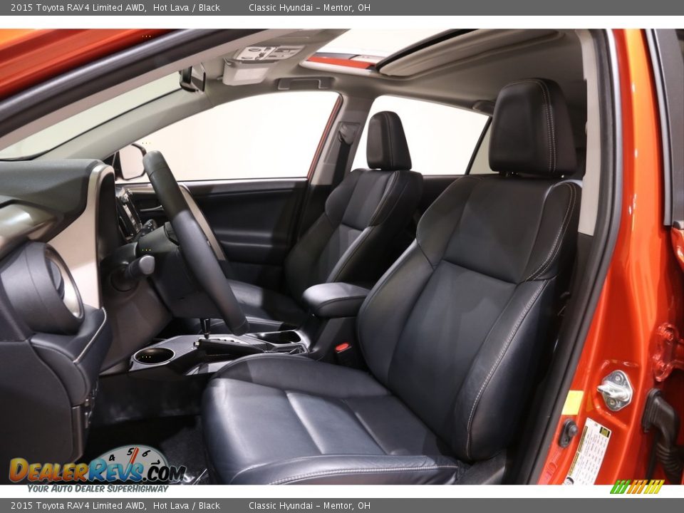 2015 Toyota RAV4 Limited AWD Hot Lava / Black Photo #5