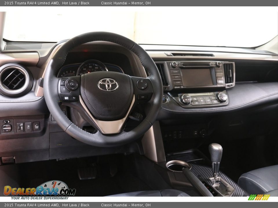 2015 Toyota RAV4 Limited AWD Hot Lava / Black Photo #6