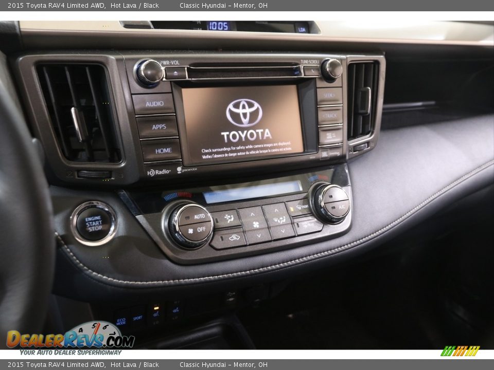 2015 Toyota RAV4 Limited AWD Hot Lava / Black Photo #9