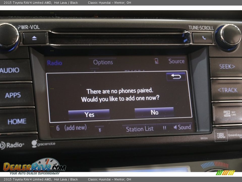 2015 Toyota RAV4 Limited AWD Hot Lava / Black Photo #11