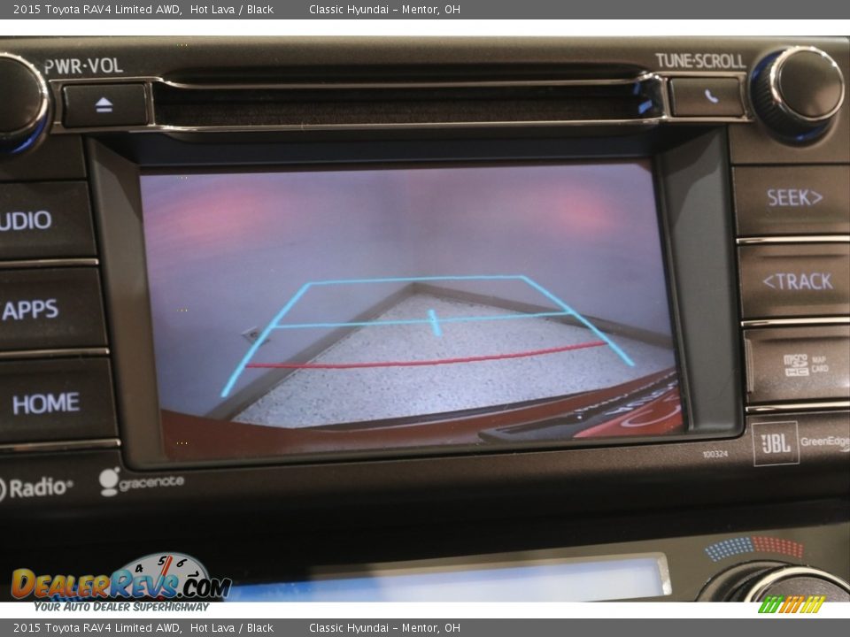 2015 Toyota RAV4 Limited AWD Hot Lava / Black Photo #12