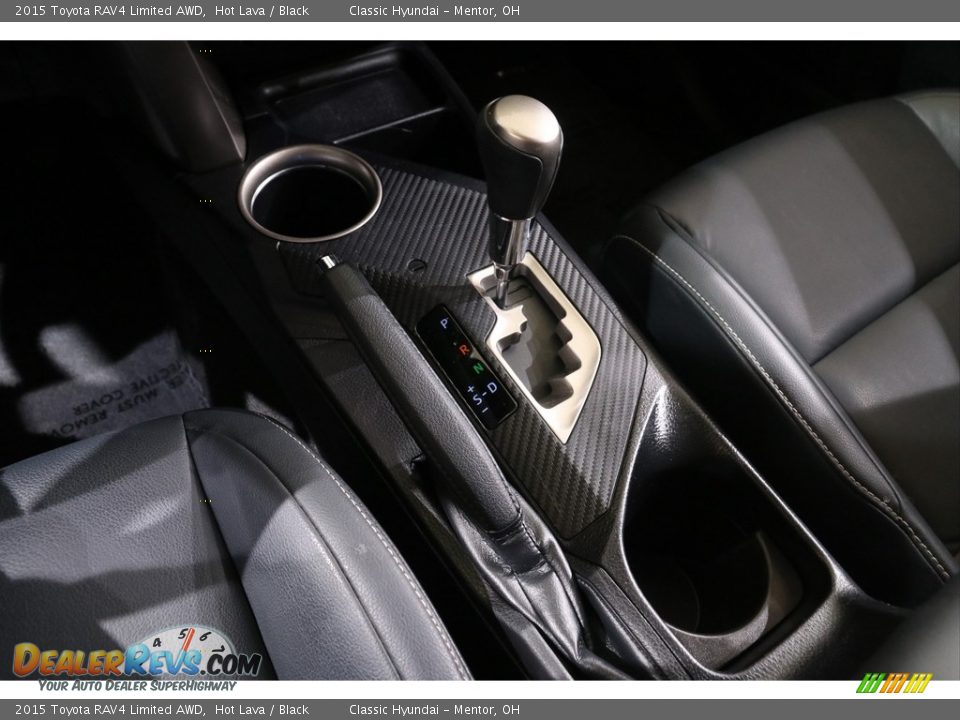 2015 Toyota RAV4 Limited AWD Hot Lava / Black Photo #14