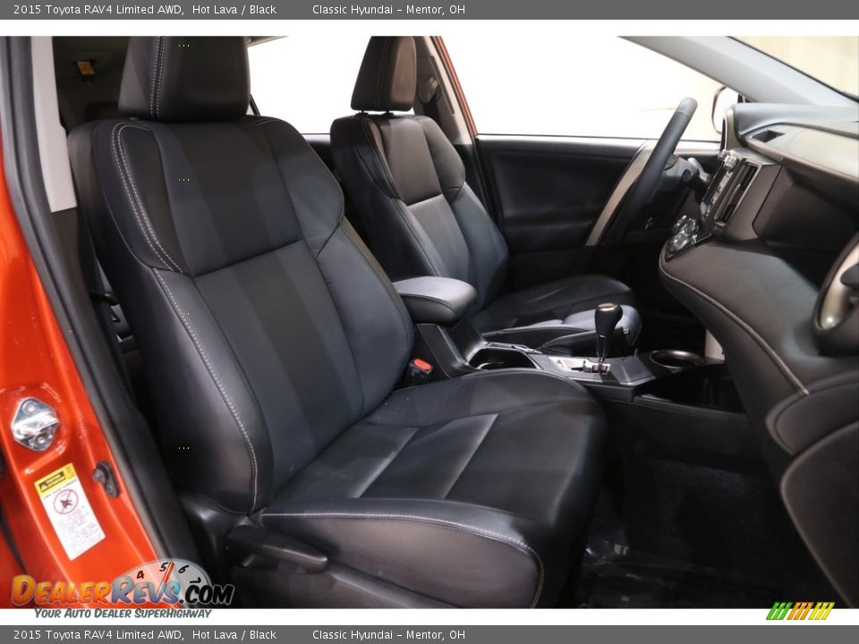 2015 Toyota RAV4 Limited AWD Hot Lava / Black Photo #15