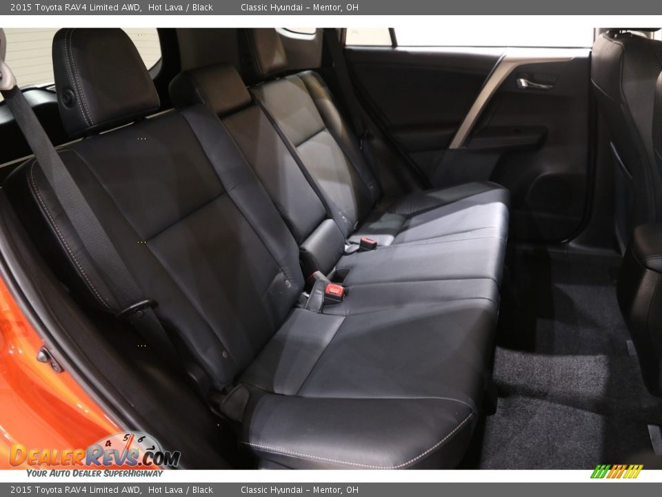 2015 Toyota RAV4 Limited AWD Hot Lava / Black Photo #16